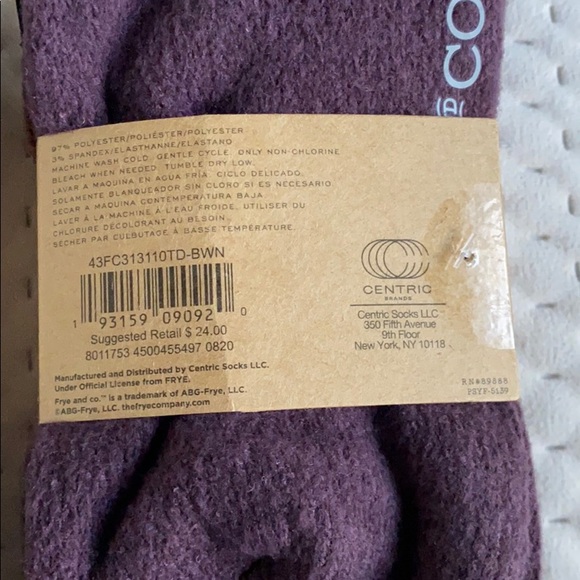 (4) Pair Frye Boot Sock Bundle - Picture 2 of 5